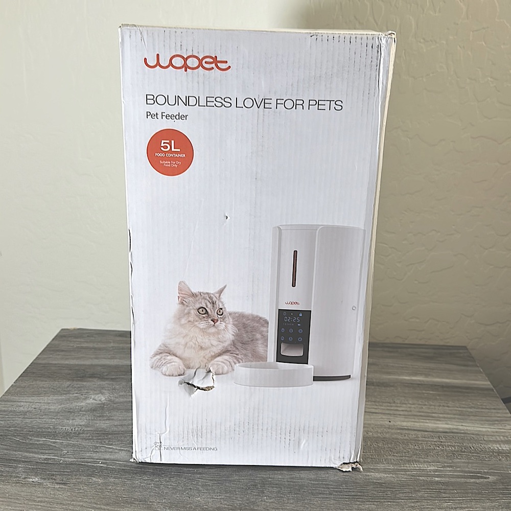 WOpet Automatic Pet Feeder